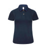 Polo femme 180 col denim vierge ou avec votre logo