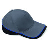Casquette bicolore 5 pans vierge ou à personnaliser - Express et pas cher