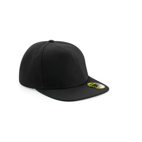 Casquette style rappeur visière contrastée vierge ou avec votre logo
