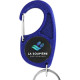 Porte-clé Mousqueton Bleu 25mm personnalisé