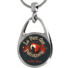 Porte-Clé Métal Goutte 30mm personnalisé