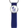 Porte-Clé Premium - Lanière Silicone Bleu personnalisé