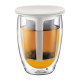 TEA FOR ONE. Tasse à double paroi 350ml personnalisé