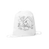 DRAWS. Sac à dos pour colorier vierge ou à personnaliser - Express et pas cher