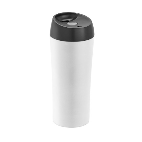 MONARDA. Mug de voyage 470mL en acier inox et PP personnalisé