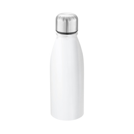 BILLY. Bouteille en aluminium 500mL avec bouchon en acier inox personnalisé