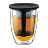 TEA FOR ONE. Tasse à double paroi 350ml personnalisé