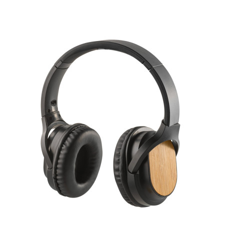 GOULD. Casque audio en bambou et ABSavec transmission BT 5'0 personnalisé