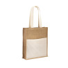 BRAGA. Sac en toile de jute vierge ou à personnaliser - Express et pas cher