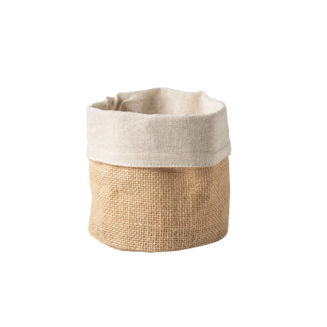 Craquez pour cette pochette en coton et juta personnalisé et offrez-vous une grande visibilité !