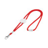 WEAVE. Tour de cou / Lanyard vierge ou à personnaliser