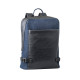 DIVERGENT BACKPACK I. Sac à dos pour ordinateur portable jusqu'à 15.6" en denim et PU personnalisé