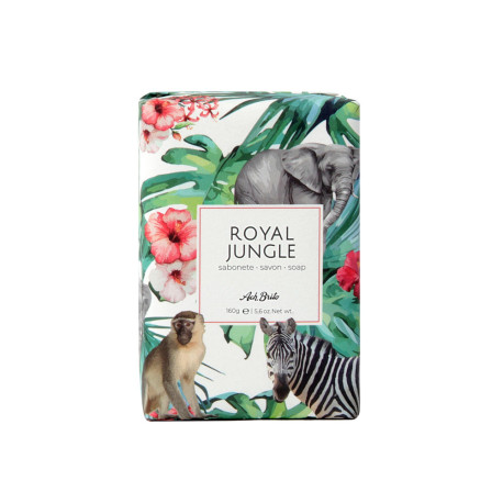 ROYAL JUNGLE. Savons enrichis à l'argile verte (160g) personnalisé