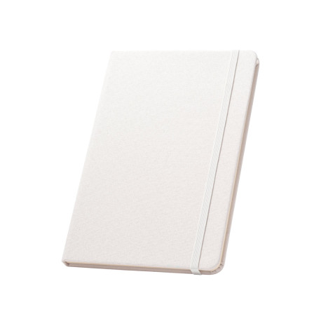 MONDRIAN. Bloc-notes A5 en rPET avec traitement antibactérien personnalisé