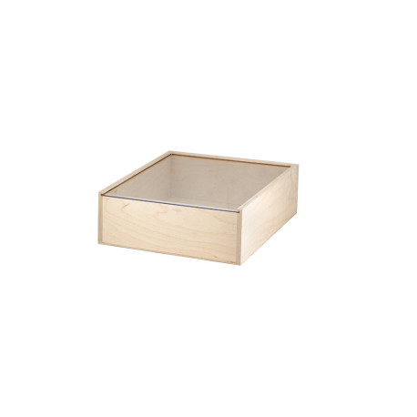 BOXIE CLEAR S. Boite en bois S personnalisé