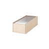 BOXIE CLEAR M. Boite en bois M vierge ou à personnaliser - Express et pas cher