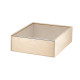 BOXIE CLEAR L. Boite en bois L personnalisé