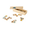 DOMIN. Jeu de dominos en bois vierge ou à personnaliser - Express et pas cher