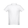 THC DHAKA WH. Polo pour homme vierge ou à personnaliser
