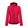 THC ZAGREB WOMEN. Softshell pour femme, avec capuche amovible vie