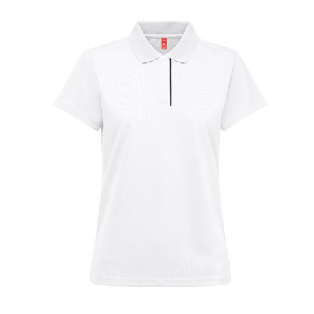 THC DYNAMIC WOMEN WH. Polo technique pour femme personnalisé