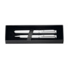 CALIOPE SET. Kit roller et stylo bille en métal vierge ou à perso
