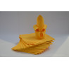 Serviette de table en coton personnalisable de 44 x 44 cm