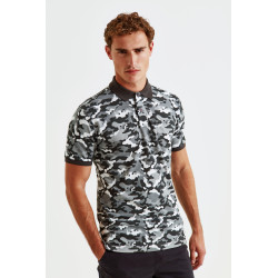 Polo piqué camouflage personnalisé
