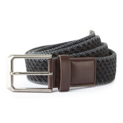 Ceinture homme effet délavé vintage en toile personnalisé