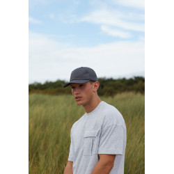 Casquette à 6 panneaux en coton biologique personnalisé