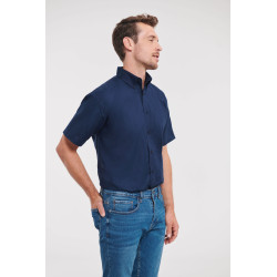 Chemise Oxford manches courtes facile d'entretien personnalisé