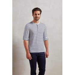 T-shirt Homme manches retroussables Long John personnalisé