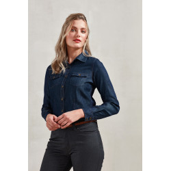 Chemise en jean femme personnalisé