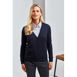 Cardigan "Essential" en acrylique pour femme personnalisé