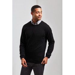 Pull ras-du-cou en coton majoritaire pour homme personnalisé