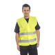 Gilet de haute visibilité à deux bandes (C474) EN ISO 20471 CLASSE 2 personnalisé