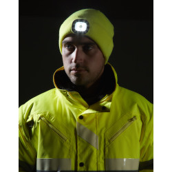 Bonnet Beanie avec LED rechargeable personnalisé