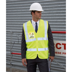 Chasuble Zip Safety personnalisé