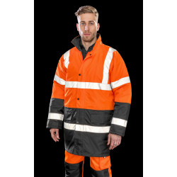 Veste de sécurité bicolore autoroute personnalisé