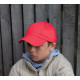 Casquette junior en coton de profil bas personnalisé