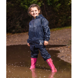 Ensemble veste/pantalon imperméable épais Junior personnalisé