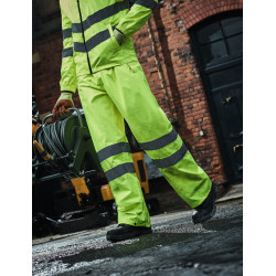 Hi-vis pro pack away trousers personnalisé