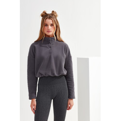 Polaire à la coupe crop top pour femme TriDri® personnalisé