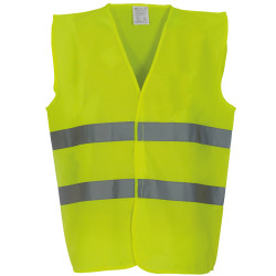 Gilet à 2 bandes haute visibilité (HVW102) personnalisé