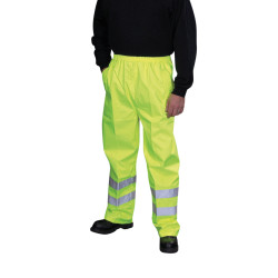 Surpantalon imperméable haute visibilité (HVS461) personnalisé