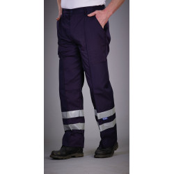 Pantalon en polyester/coton réfléchissant (BS015T) personnalisé