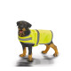 Veste pour chien visibilité avec bordure réfléchissante (HVDW15) personnalisé