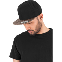 Snapback en cuir (6089LH) personnalisé