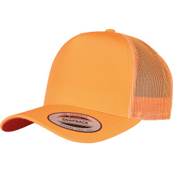 Casquette camionneur fluo rétro (6506NT) personnalisé