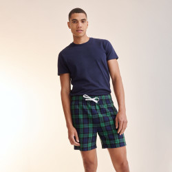 Short de sport tartan pour hommes personnalisé